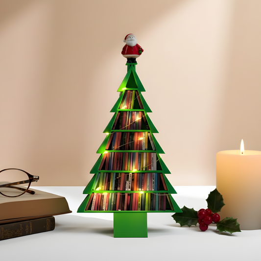 Christmas Tree Mini Bookshelf