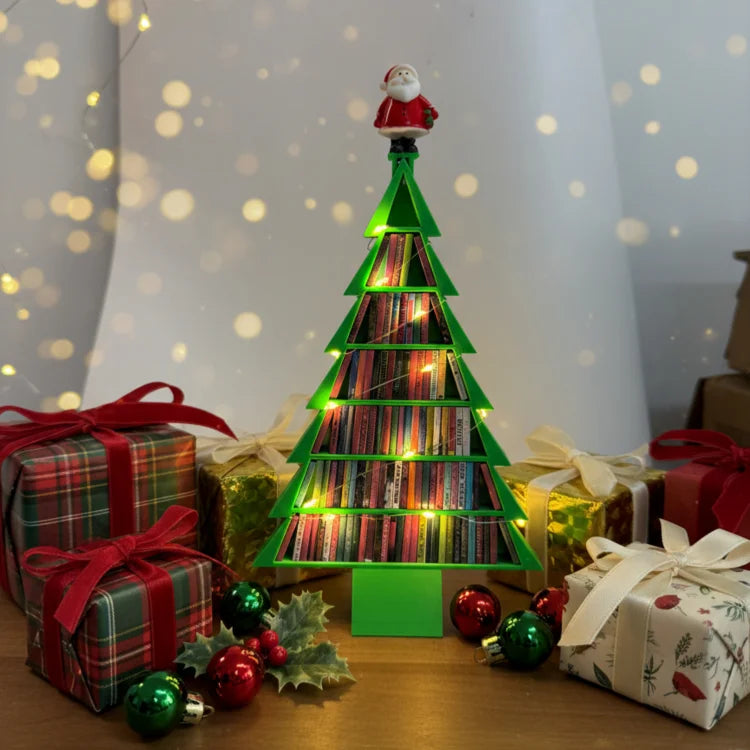 Christmas Tree Mini Bookshelf